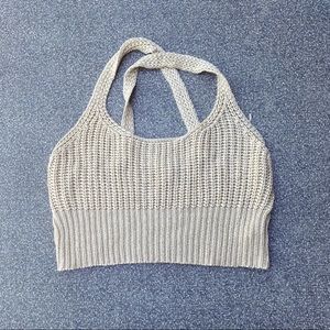 Knitted Crop Top